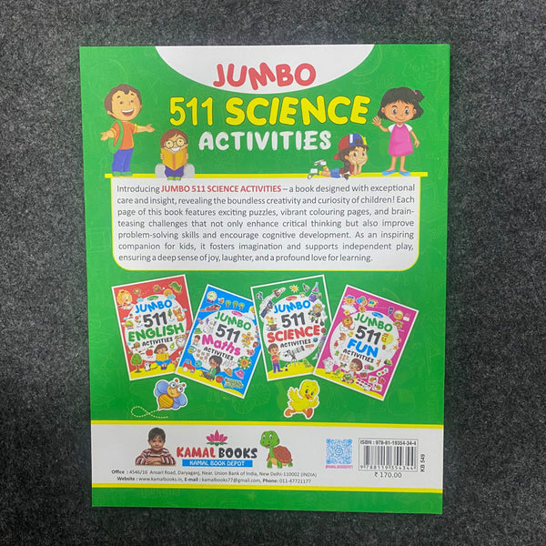 Di0142 Prince Jumbo 511 Mix Subject Activities Book