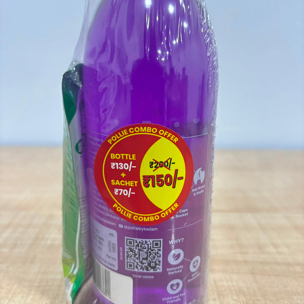 AM6920 Pollie Floor Cleaner 600ml with Floor Cleaner Sachet Combo