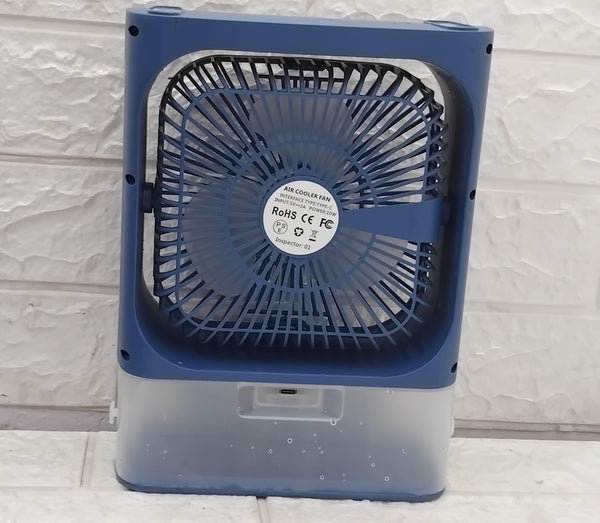 4904 Portable Air Conditioner Fan 7 Color Changing Light (Big / 1 Pc)