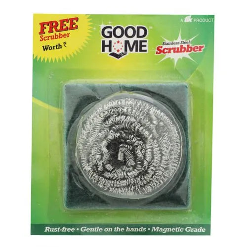 AM0684 Good Home Stainless Steel Scrubber - Magnetic Grade 15 g