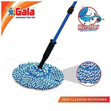 AM2499 Gala Microfiber Twist Mop & Plastic With Rod 1 Pcs