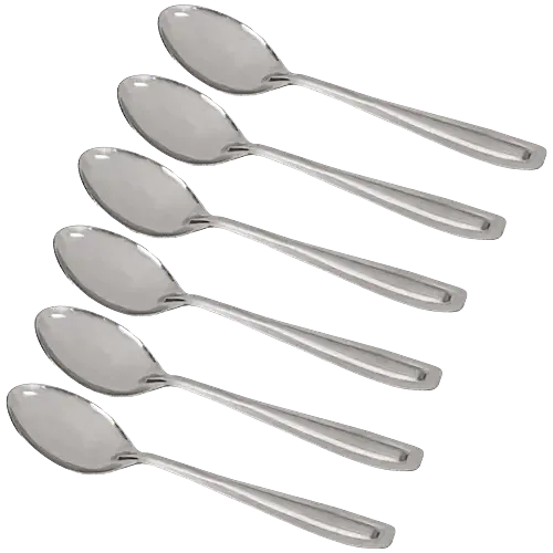 AM2389 Lion Priyanka Baby stainless steel Baby Spoon Durable Easy To Use 12 pcs