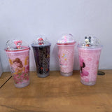 AM5349 3D Look Tumbler Cups with Lid and Light Multi-Color 1pc