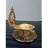 AM0371 Metal Decorative Platter & Ganesh Diya Package
