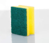 AM2478 Good Home Scrub Pad + Sponge Versatile Safe On Hands 2 In 1 Scrub Pad 1 Pcs