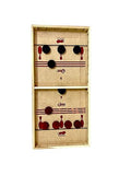 AM2129 Fast Finger Premium Wooden Game Fast Sling Puck Game Board