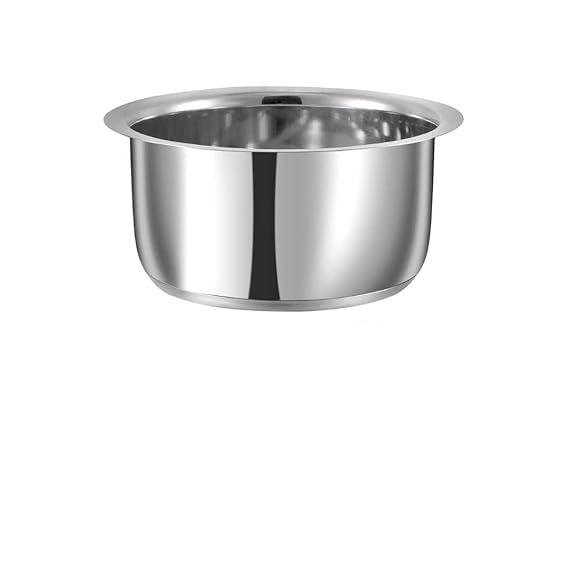 AM2330 Stainless Steel Tope Induction Friendly Container Set Tope Patila 346gm 3 No.