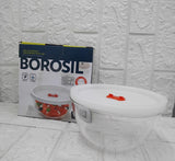 AM3686 Borosil Serving & Mixing Glass Bowl with Lid 900ml (IH22MB009PL)