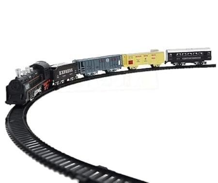 AM3457 Train Play Set 19026C & Battery Operated Train Set 19 Pcs