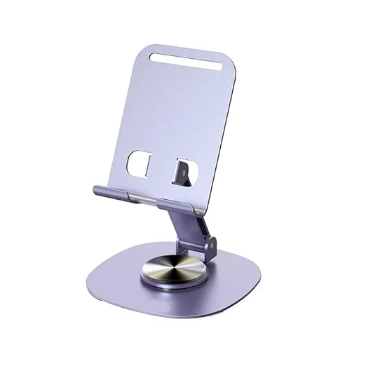 3224 Metal 360°Degree Rotating Mobile Stand for All Smart Phones