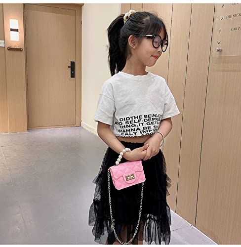 3728 Kids Jelly Sling Purse Fashion Handbag (10x13x5 CM) –