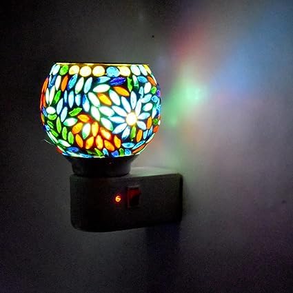 3219  Kapoor Dani Night Lamp Electric Incense Burner -Mix design