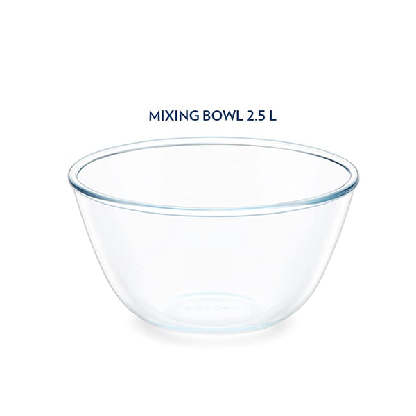 AM5173 Borosil Serving & Mixing Bowl 2.5 Ltr