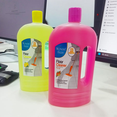 AM3501 Wonder Fresh Mix Flavored 1Ltr Floor Cleaner Fhenyle Multicolour 1 Pcs