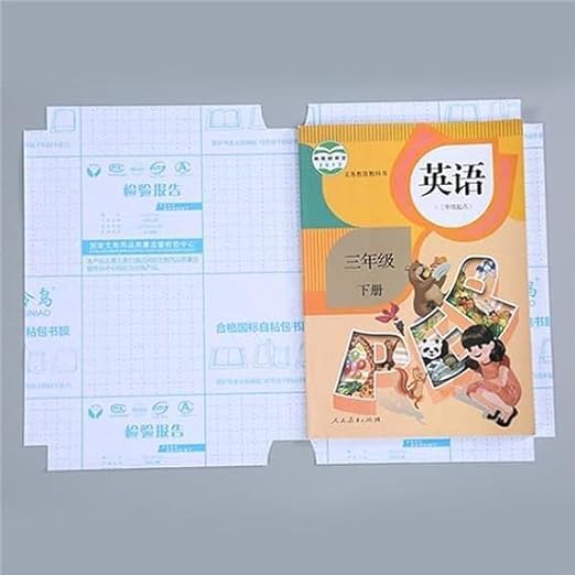 3036 Transparent Paper Sticker Book Cover Film Clear Matte for Craft 30Pcs 47  × 34 cm, 43 × 30  A-4 Size