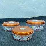 AM5916 Multi-Purpose Storage Round Container Set of 3 ( Small, Medium, Large)