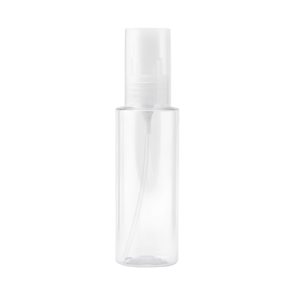 3682 Clear Empty Fine Mist Plastic Flip Cap Bottle Refillable