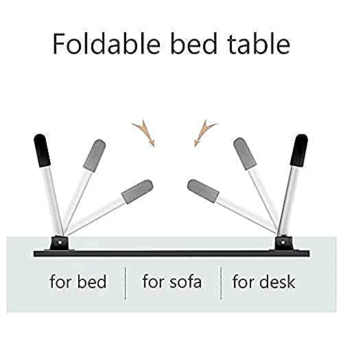 7861 FOLDABLE BED STUDY TABLE PORTABLE MULTIFUNCTION LAPTOP TABLE LAPDESK FOR CHILDREN BED FOLDABLE TABLE WORK OFFICE HOME WITH TABLET SLOT & CUP HOLDER