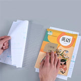 3026 Transparent Paper Sticker Book Cover Film Clear Matte for Craft 10Pcs (47 × 34 cm, A-4 Size)