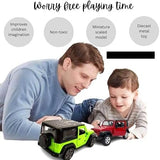 AM2938 Toys Thar Car TH-9209/ F1110-1 Metal Thar toy car full body pullback for kids Multicolour