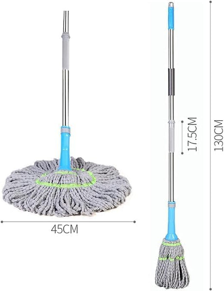 AM3706 Round Twist Extendable Adjustable Wall Cleaning Mop