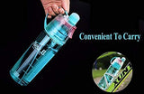 New B Portable Spray Water Bottle