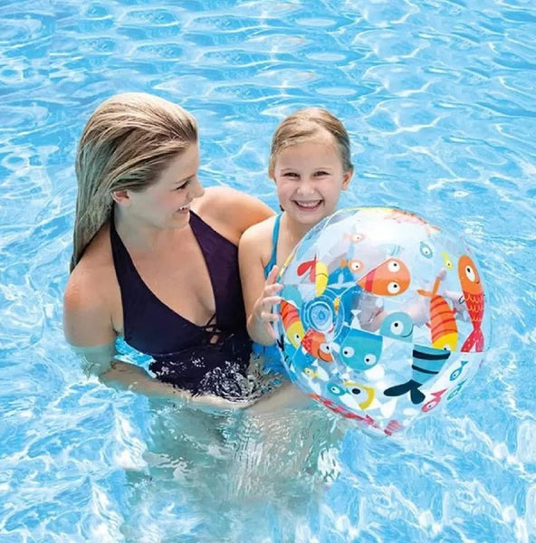 AM0385 Swimming Pool Beach Ball for Kids 51cm (Pack of 1)