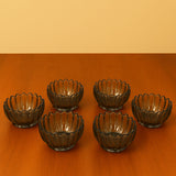 AM5965 Shine Max Ice Cream Glass Bowl - Set OF 6 Pcs