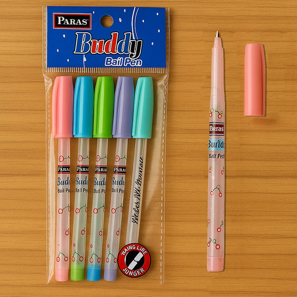AM5896 Paras Buddy DF Ball Pen - Pack of 5pc