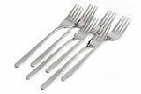 AM2339 Lion Stainless Steel Sobar Finish Fork Spoon Set 6Pcs