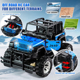 AM6044 Remote Control Off-Road Jeep Toy Car with Controller and Rechargeable Battery
