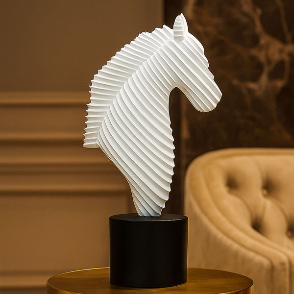 AM5938 Modern Decorative Horse Head Sculpture - Pack of 1