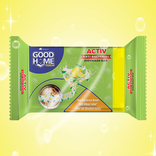 AM0686 Good Home active dishwash bar - buy 3 get 1 free 90g