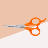 3914 Munix SL-1158 148 mm / 5.8" Stainless Steel Scissors | Pointed Tip with Shock Proof Body | Ergonomic & Soft Handles for Easy Handling