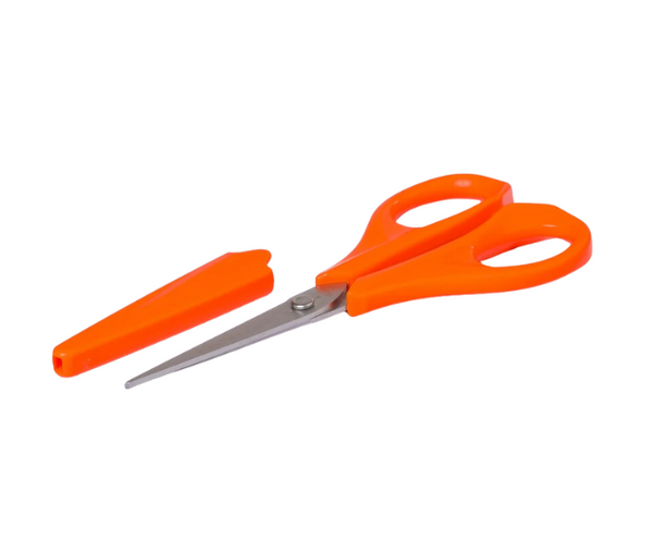 3912 Munix SL-1150C 128 mm / 5" Stainless Steel Scissors | Pointed Tip with Shock Proof Body | Ergonomic & Soft Handles for Easy Handling
