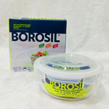AM3702 Borosil Round 400ml Glass Storage Container For Kitchen 1 Pcs - ICYGCHRS400
