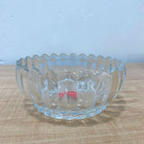 AM5982 Elegant Crystal Serving Bowl (1100 ml) – Decorative Centerpiece with Textured Design