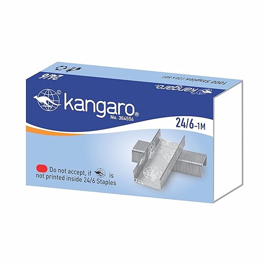 3922 Kangro 24/6-1M 1000 Staples (20 x 50) (Unique)