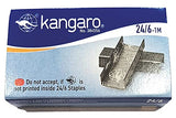 3922 Kangro 24/6-1M 1000 Staples (20 x 50) (Unique)