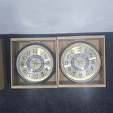AM5946 Aesthetic Brass Silent Gold Decorative Wall Clock