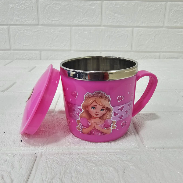 Di0050 Joyful Disney Stainless Steel Mug With Lid