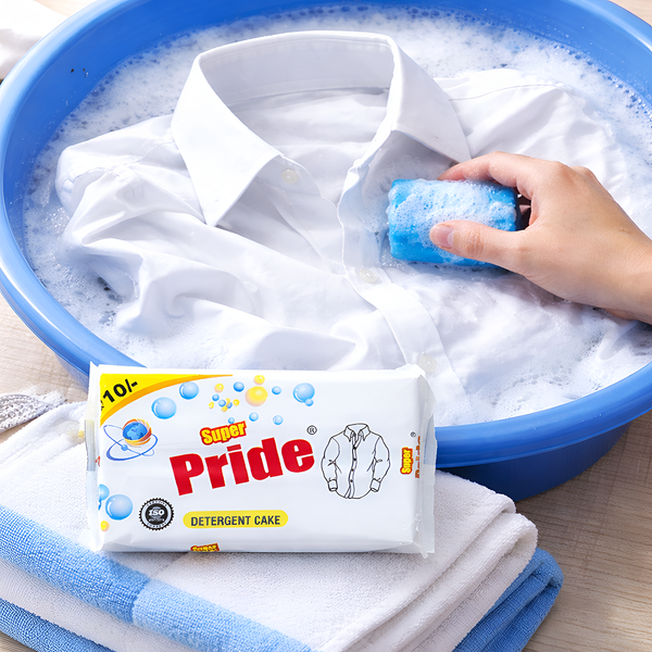 AM6710 Super Pride White Detergent Cake - 200gm