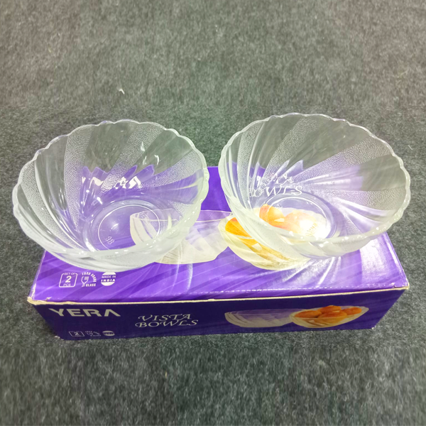 Di0358 YERA Vista Glass Bowls - 2 pcs