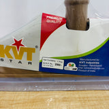 A07976 KVT Star Heavy Duty Silicone Floor Wiper with 3 ft Stainless Steel Handle (16-Inch)
