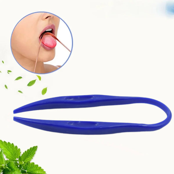 12595 Plastic Tongue Cleaner For Kids & Adults