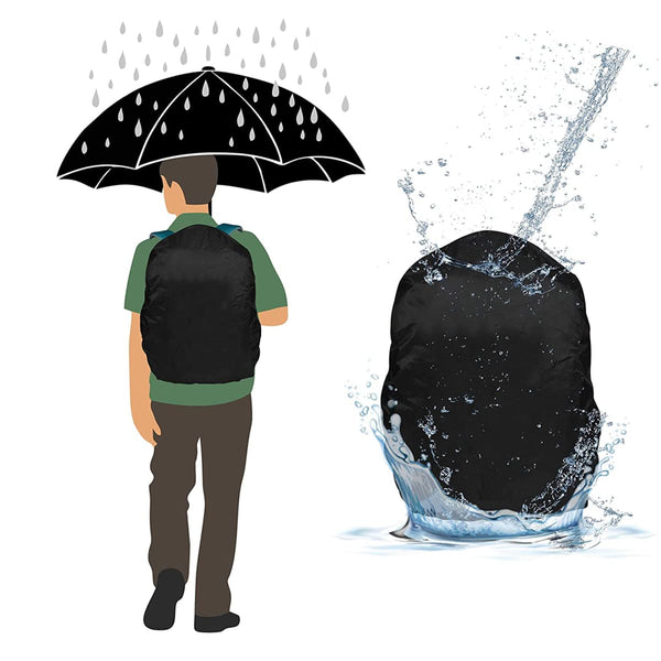 3189 Nylon Waterproof & Dust Proof Rain Bag Cover with Carry Pouch