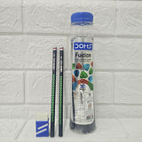 AM6067 Doms SUPER SIX Graphite Pencils - 1 Jars of 20 Pencils