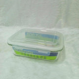 AM6202 Borosil Klip N Store Rectangular Glass Container - 1.52 Ltr with Air Tight Lid