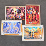 TM0083 Mix Unique Design Premium Decorative Wall Frames - 19x27inch (Pack of 1)