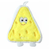 A06903 Cartoon Microfiber Hanging Hand Towel Quick Dry Kitchen Wipe Cloth (1 Pc)